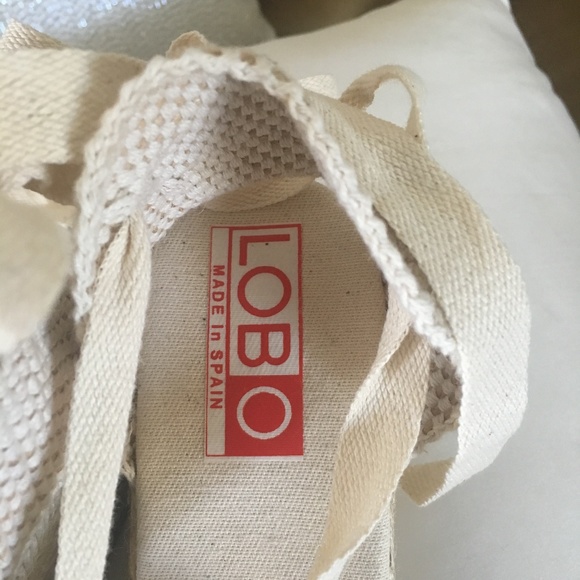 BRAND NEW LOBO ESPADRILLES MADE IN SPAIN SIZE 37 - Picture 3 of 5